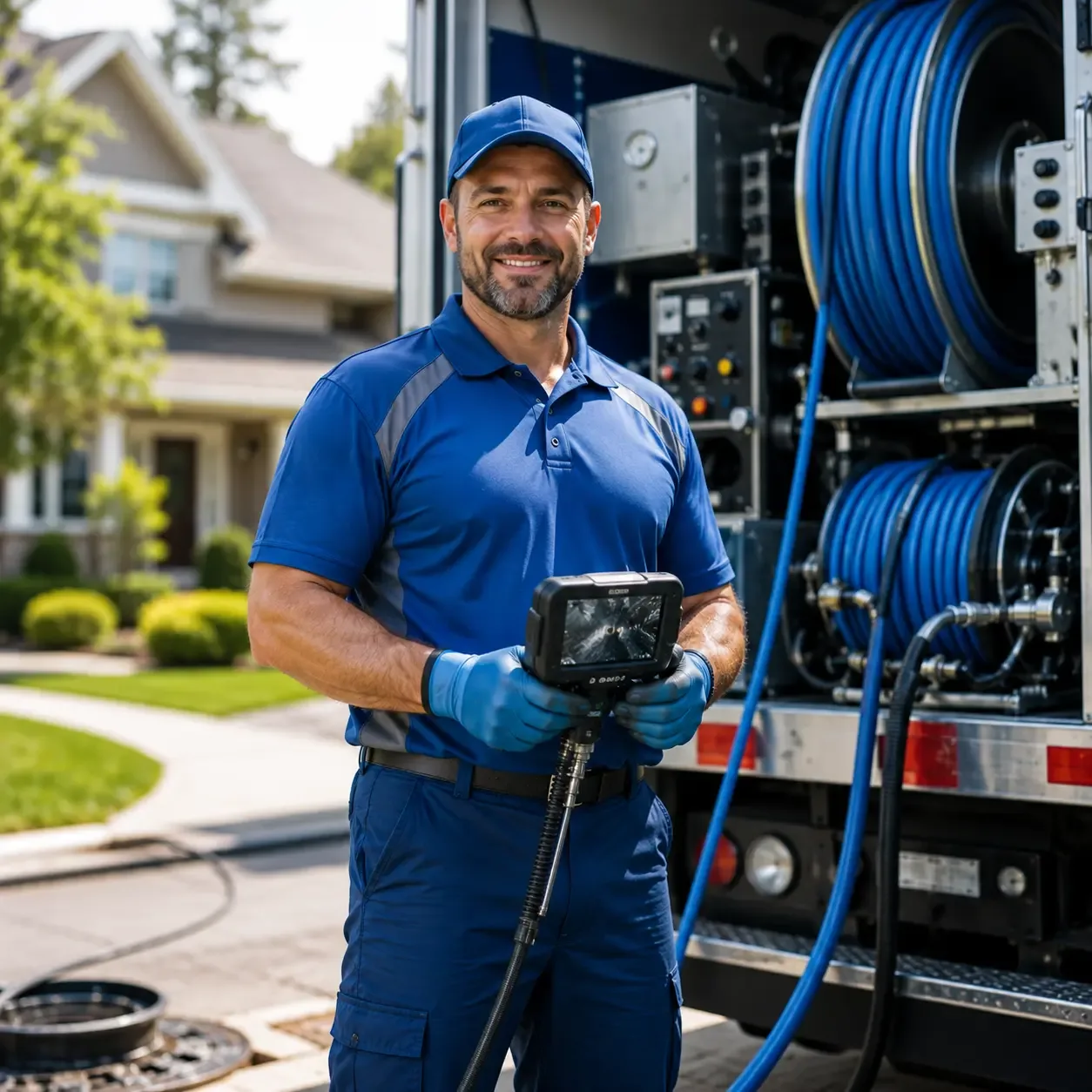 Local outdoor drain cleaning specialists in Russia, OH